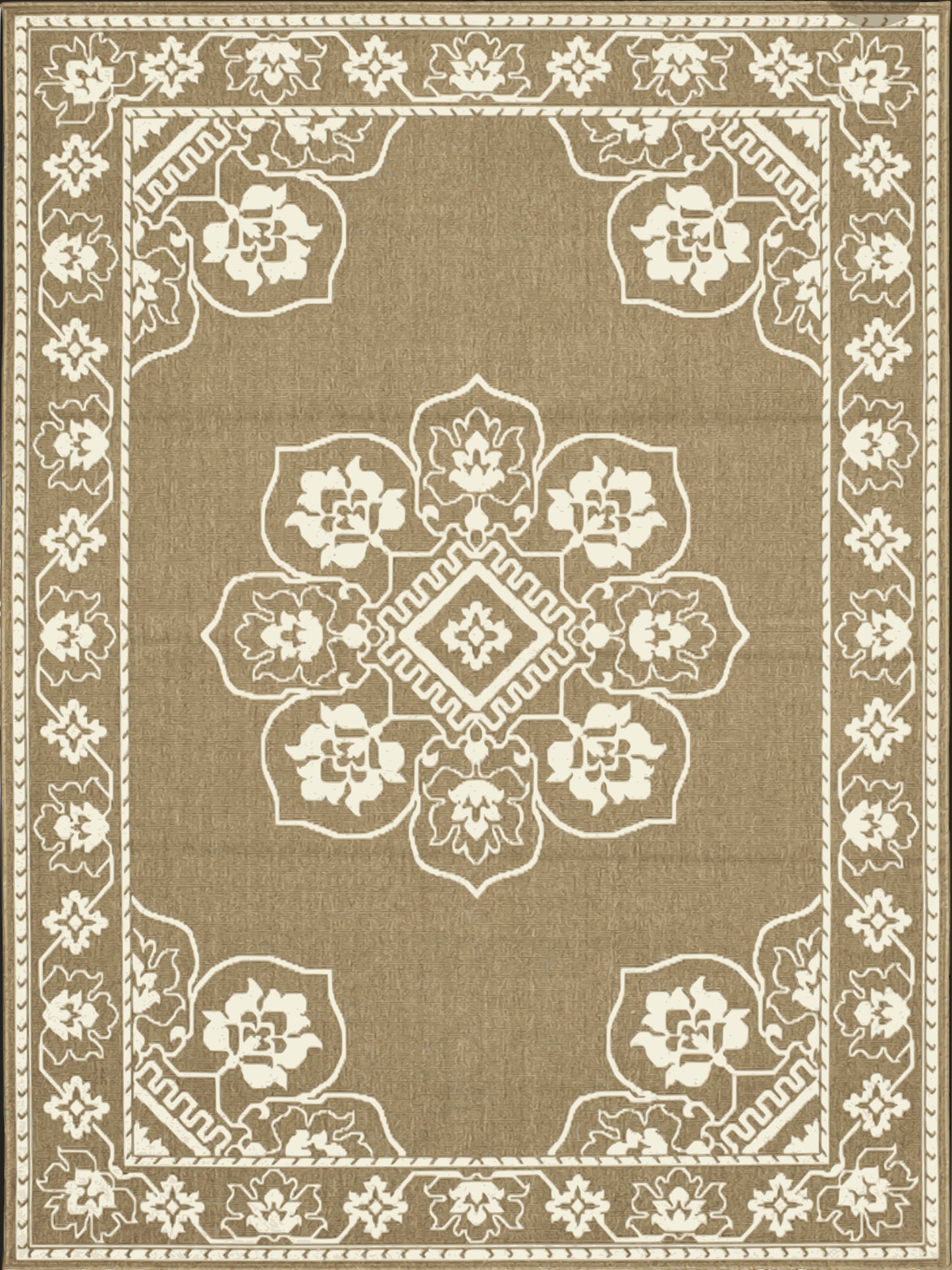 Kameleon Turkish 46 Rug – washable, anti-slip felt rubber, eco-friendly custom design