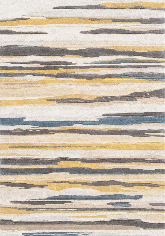 Kameleon Abstract 13 Rug | Washable Rug, Anti-Slip, Custom Size – Kameleon