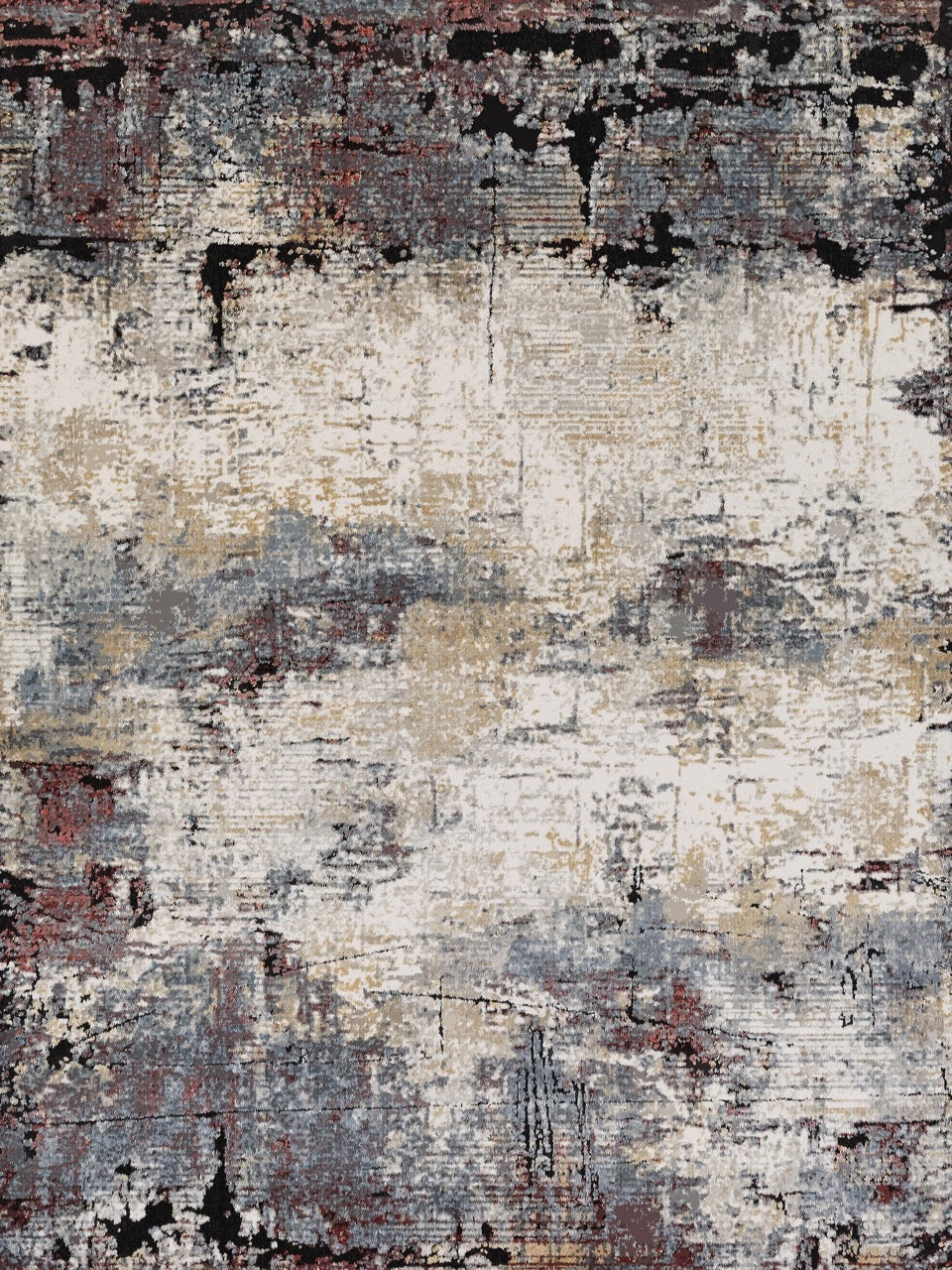 Kameleon Abstract 21 Rug | Washable Rug, Anti-Slip, Custom Size – Kameleon