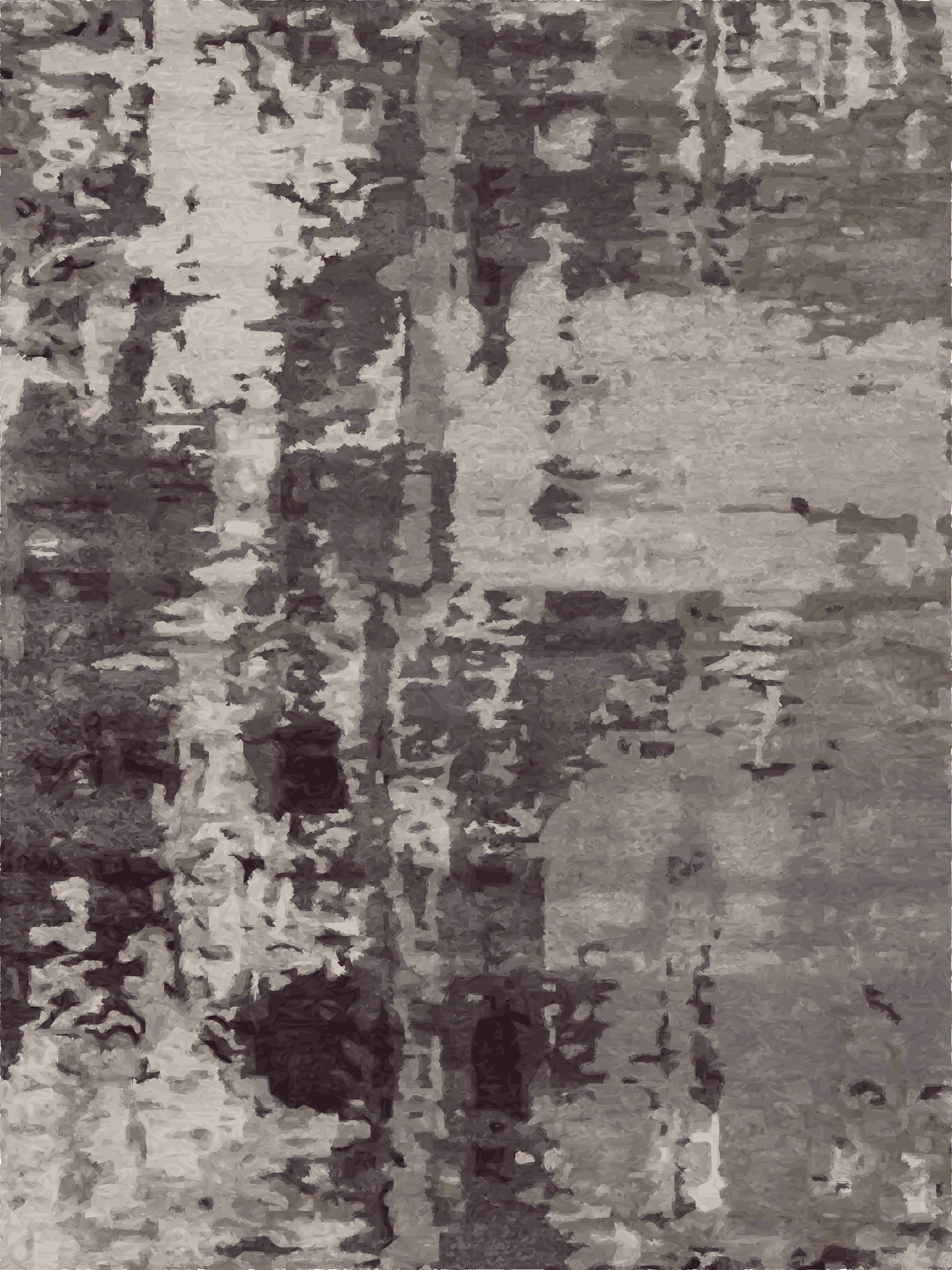 Kameleon Abstract 26 Rug | Washable Rug, Anti-Slip, Custom Size – Kameleon