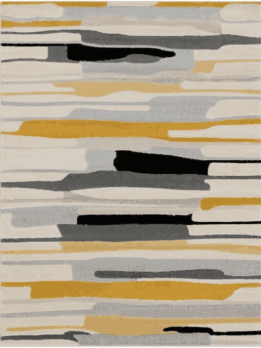 Kameleon Abstract 28 Rug | Washable Rug, Anti-Slip, Custom Size – Kameleon