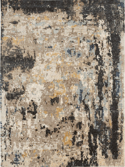 Kameleon Abstract 34 Rug | Washable Rug, Anti-Slip, Custom Size – Kameleon