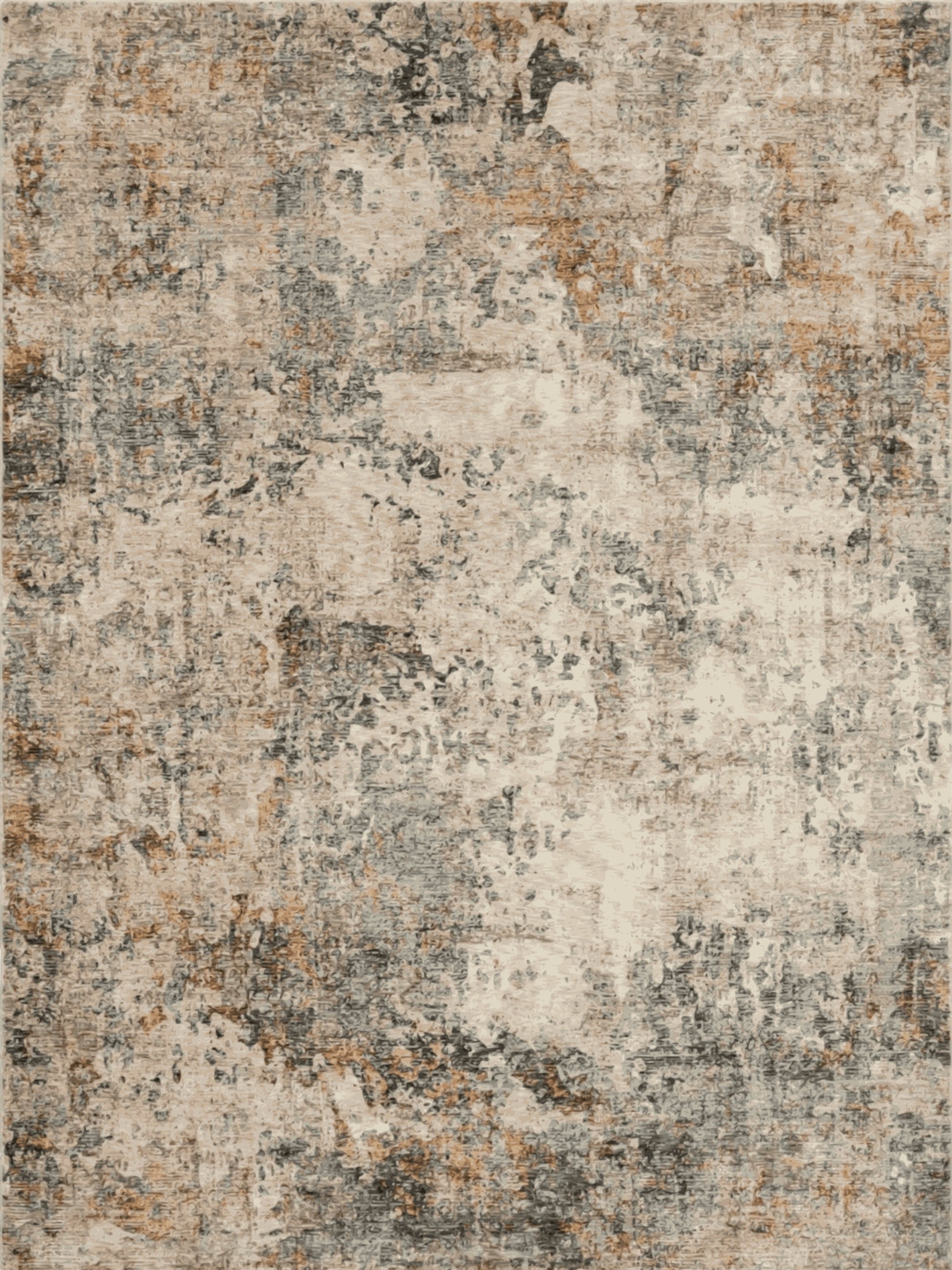 Kameleon Abstract 35 Rug | Washable Rug, Anti-Slip, Custom Size – Kameleon