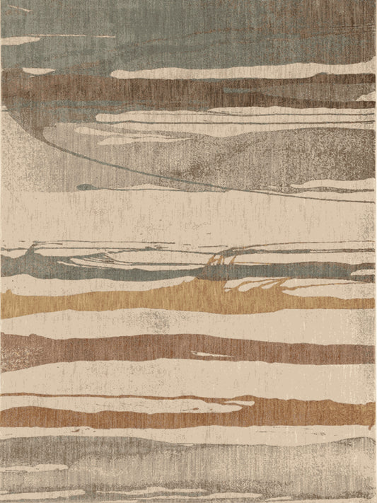Kameleon Abstract 8 Rug | Washable Rug, Anti-Slip, Custom Size – Kameleon