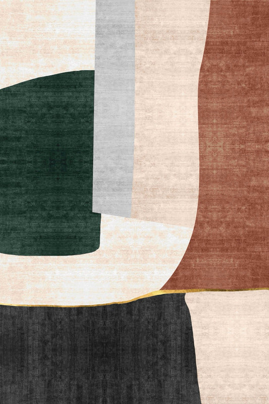 Abstract Art 13 Custom Size Rug by Kameleon