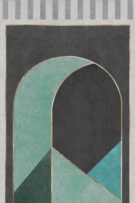 Abstract Art 25 Custom Size Rug by Kameleon