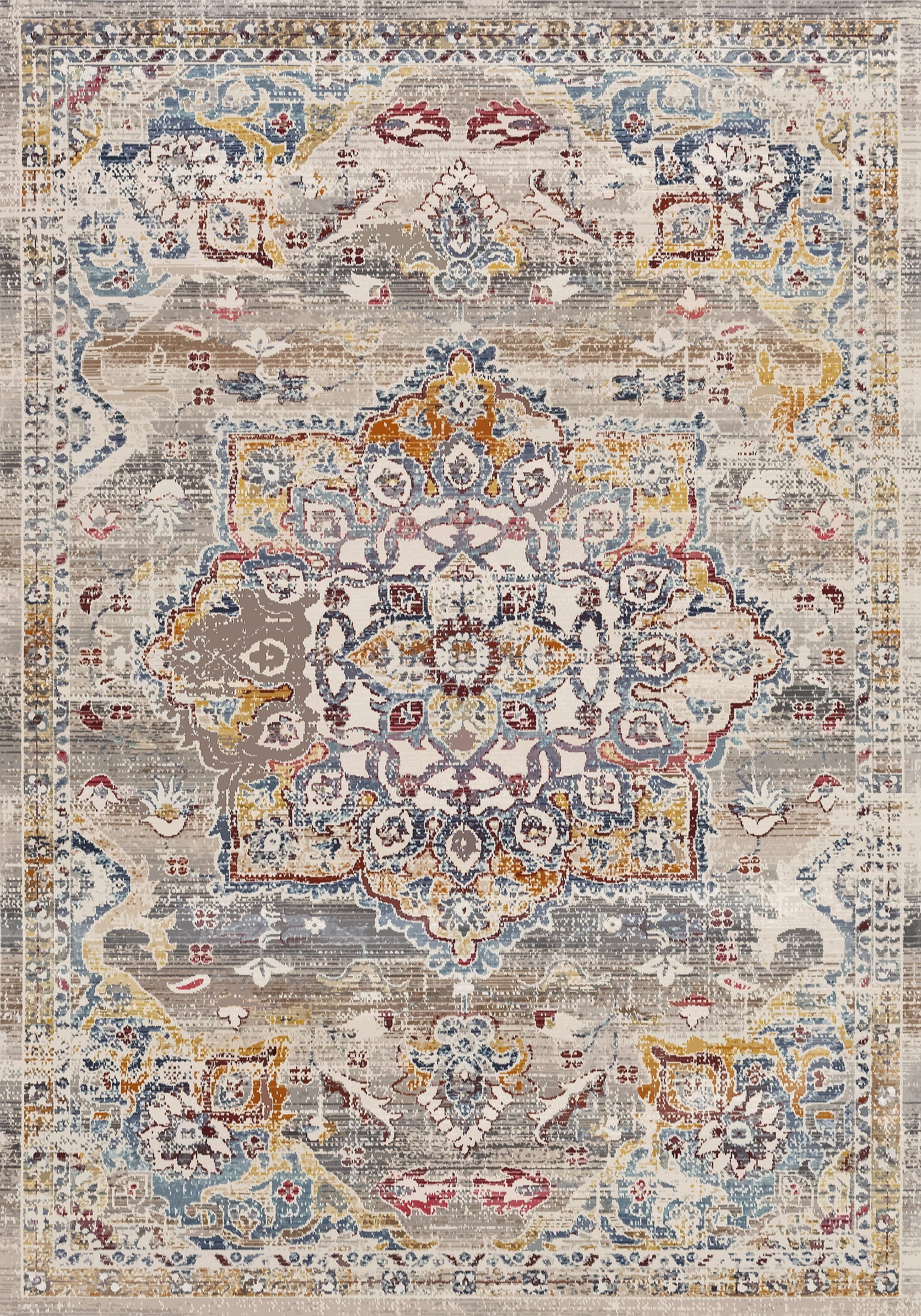 Kameleon Boho 60 Rug – washable, anti-slip felt rubber, eco-friendly custom design
