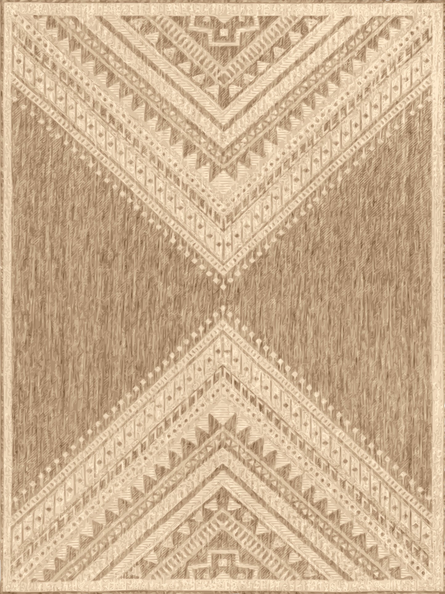 Kameleon Turkish 16 Rug – washable, anti-slip felt rubber, eco-friendly custom design