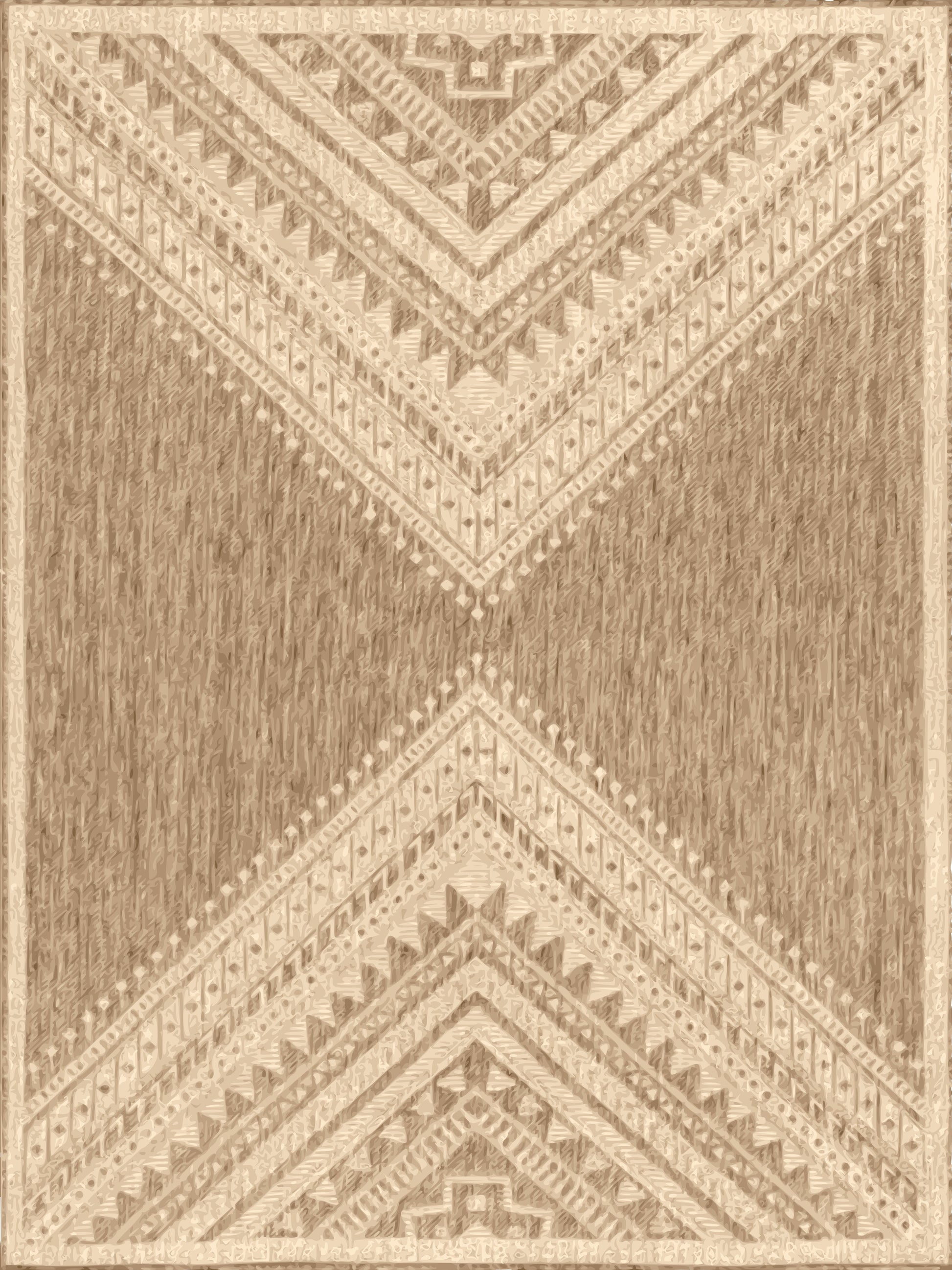 Kameleon Turkish 16 Rug – washable, anti-slip felt rubber, eco-friendly custom design
