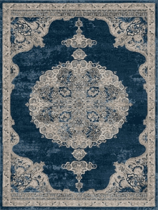 Kameleon Turkish 17 Rug – washable, anti-slip felt rubber, eco-friendly custom design