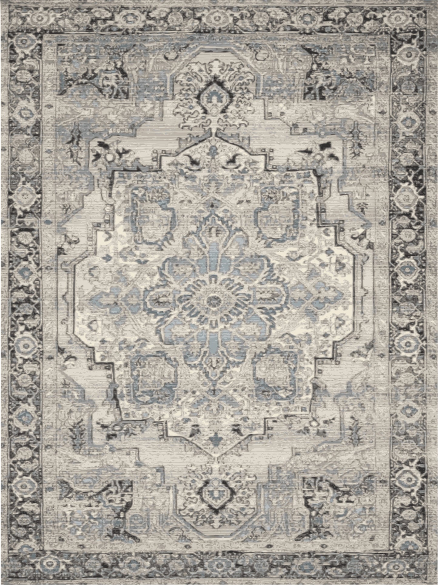 Kameleon Turkish 18 Rug – washable, anti-slip felt rubber, eco-friendly custom design