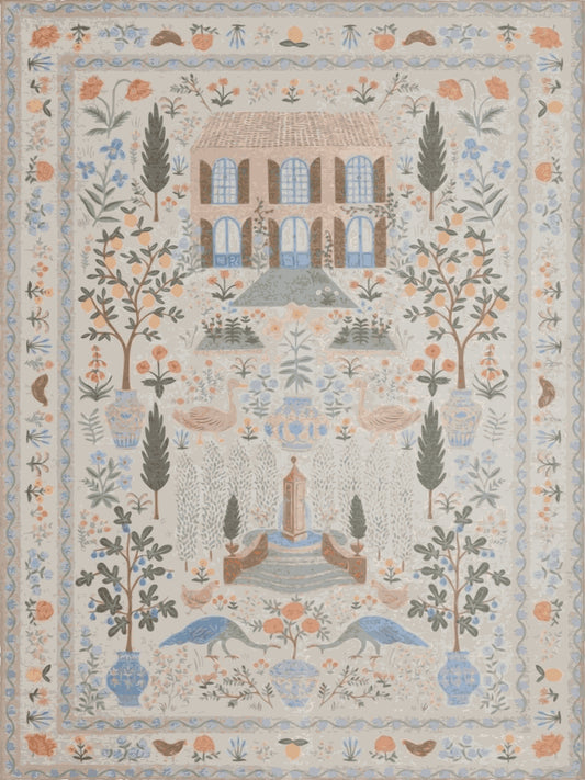 Kameleon Turkish 22 Rug – washable, anti-slip felt rubber, eco-friendly custom design
