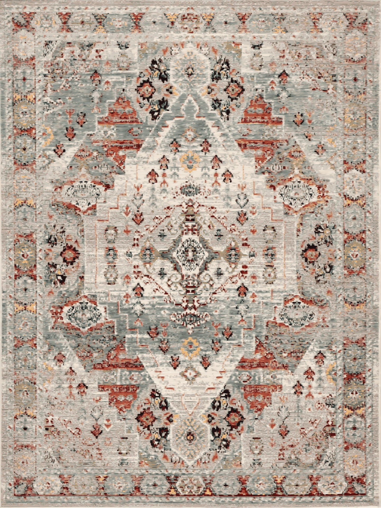 Kameleon Turkish 26 Rug – washable, anti-slip felt rubber, eco-friendly custom design