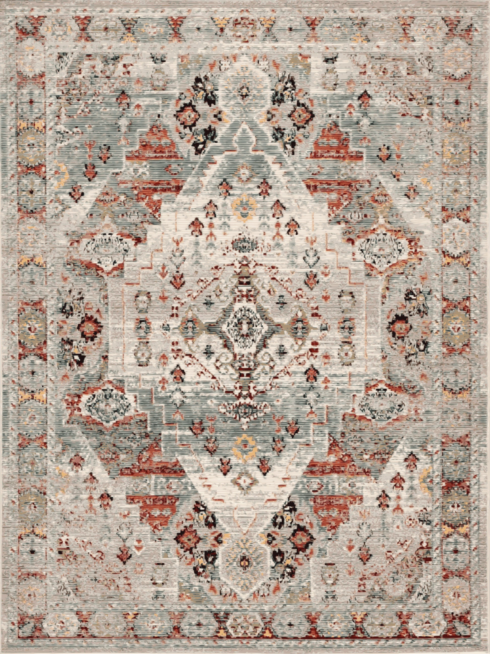 Kameleon Turkish 26 Rug – washable, anti-slip felt rubber, eco-friendly custom design