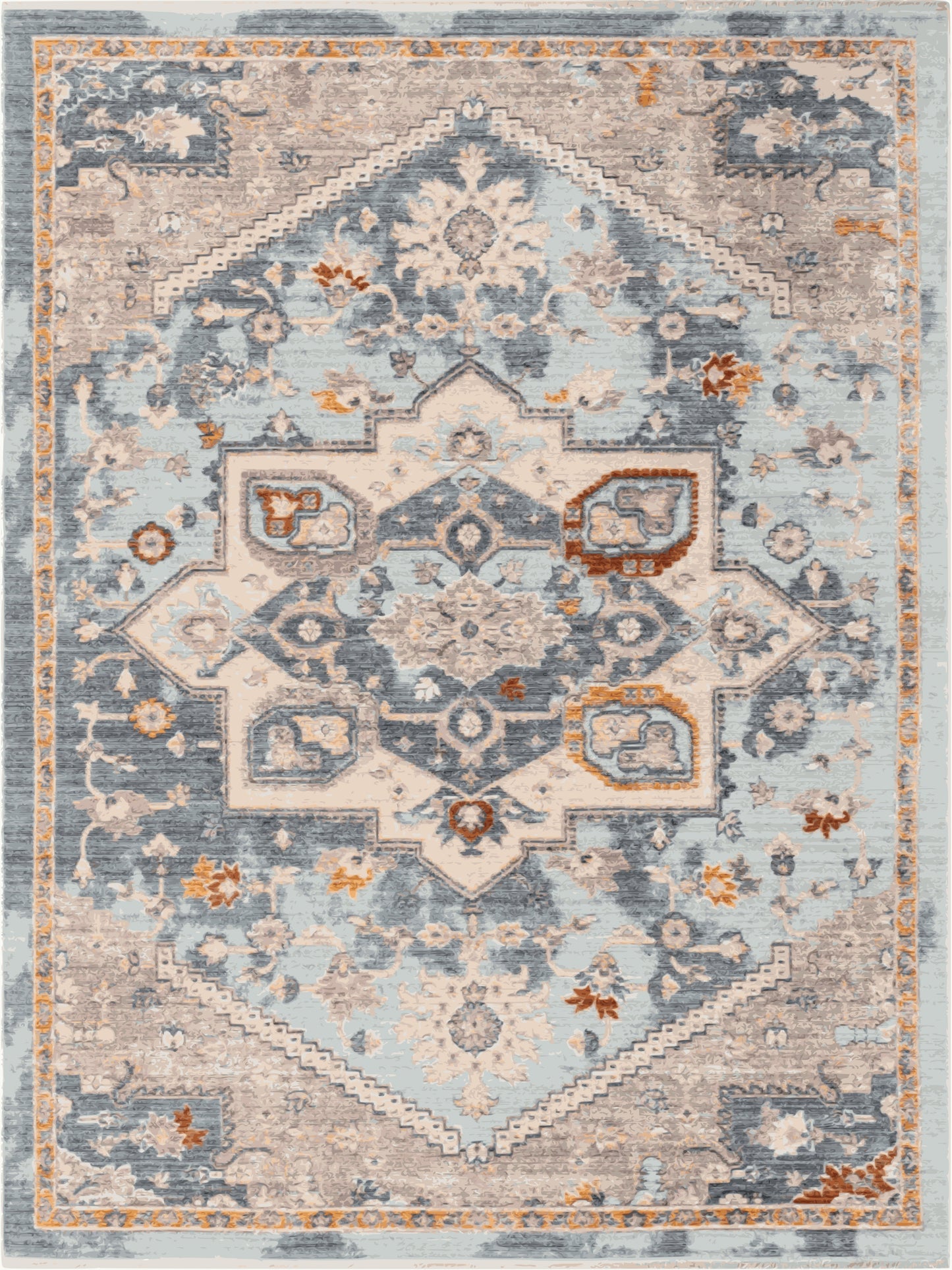 Kameleon Turkish 28 Rug – washable, anti-slip felt rubber, eco-friendly custom design