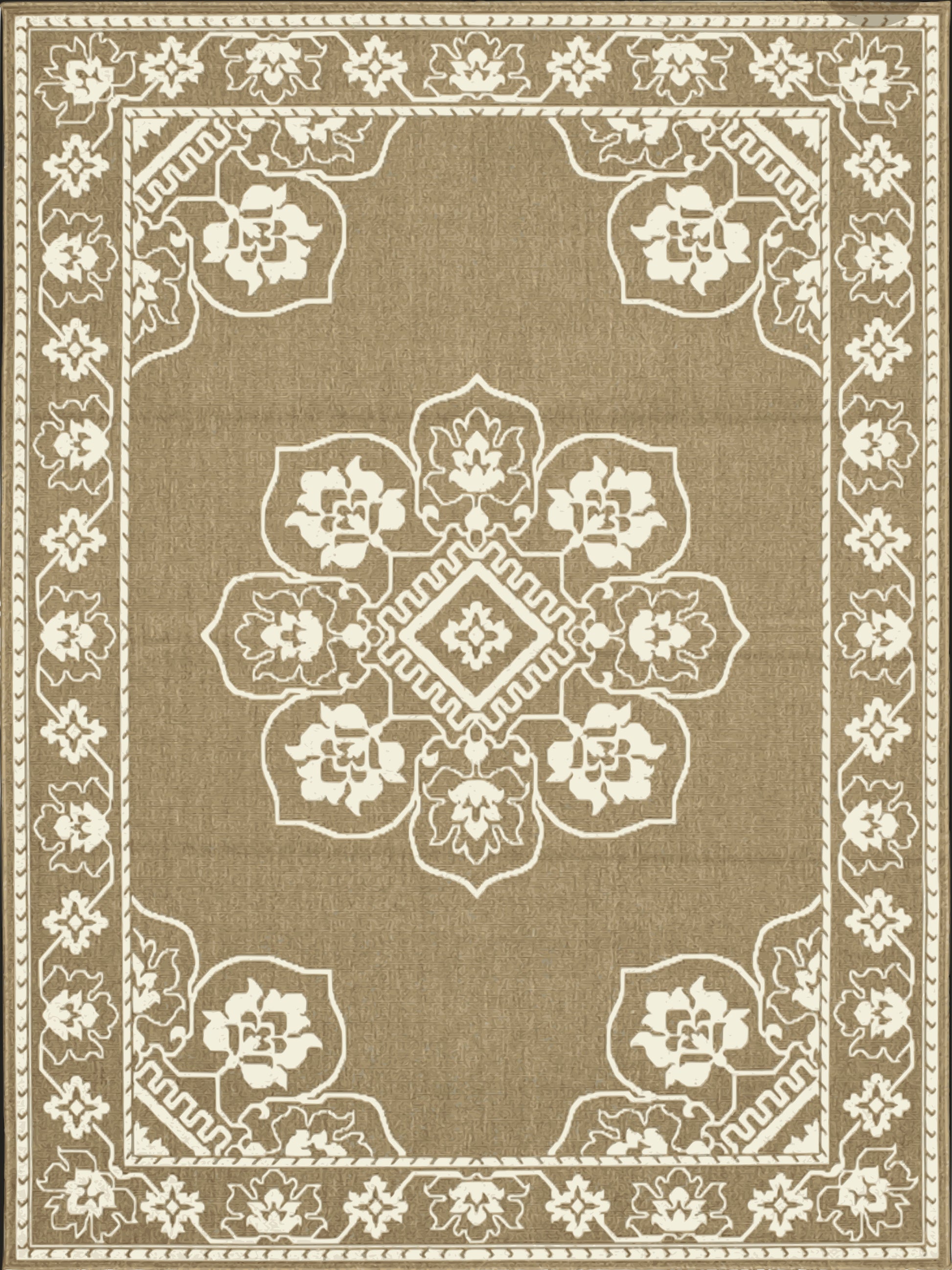 Kameleon Turkish 46 Rug – washable, anti-slip felt rubber, eco-friendly custom design