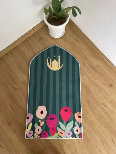 Dahab Prayer Mat by Kameleon – Customizable Eco-friendly Memory Foam Sajadah for Umrah & Hajj Gifts
