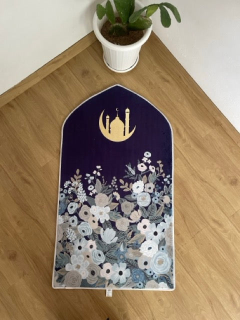 Dahab Prayer Mat by Kameleon – Customizable Eco-friendly Memory Foam Sajadah for Umrah & Hajj Gifts