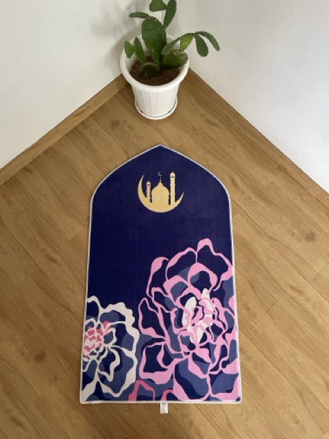 Dahab Prayer Mat by Kameleon – Customizable Eco-friendly Memory Foam Sajadah for Umrah & Hajj Gifts