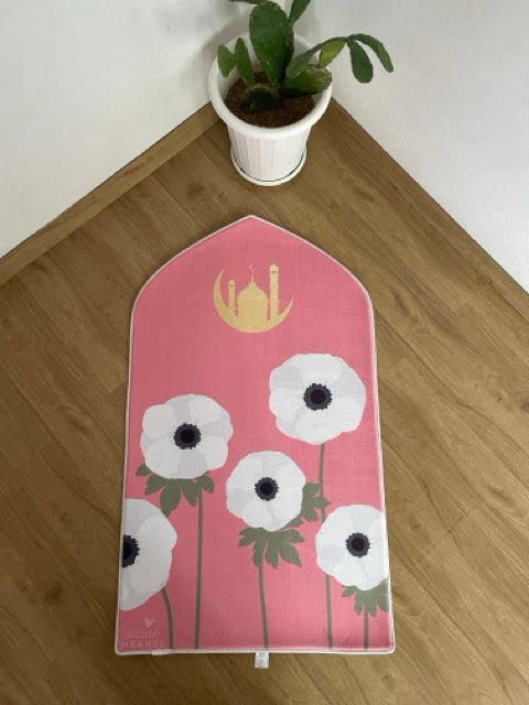 Dahab Prayer Mat by Kameleon – Customizable Eco-friendly Memory Foam Sajadah for Umrah & Hajj Gifts
