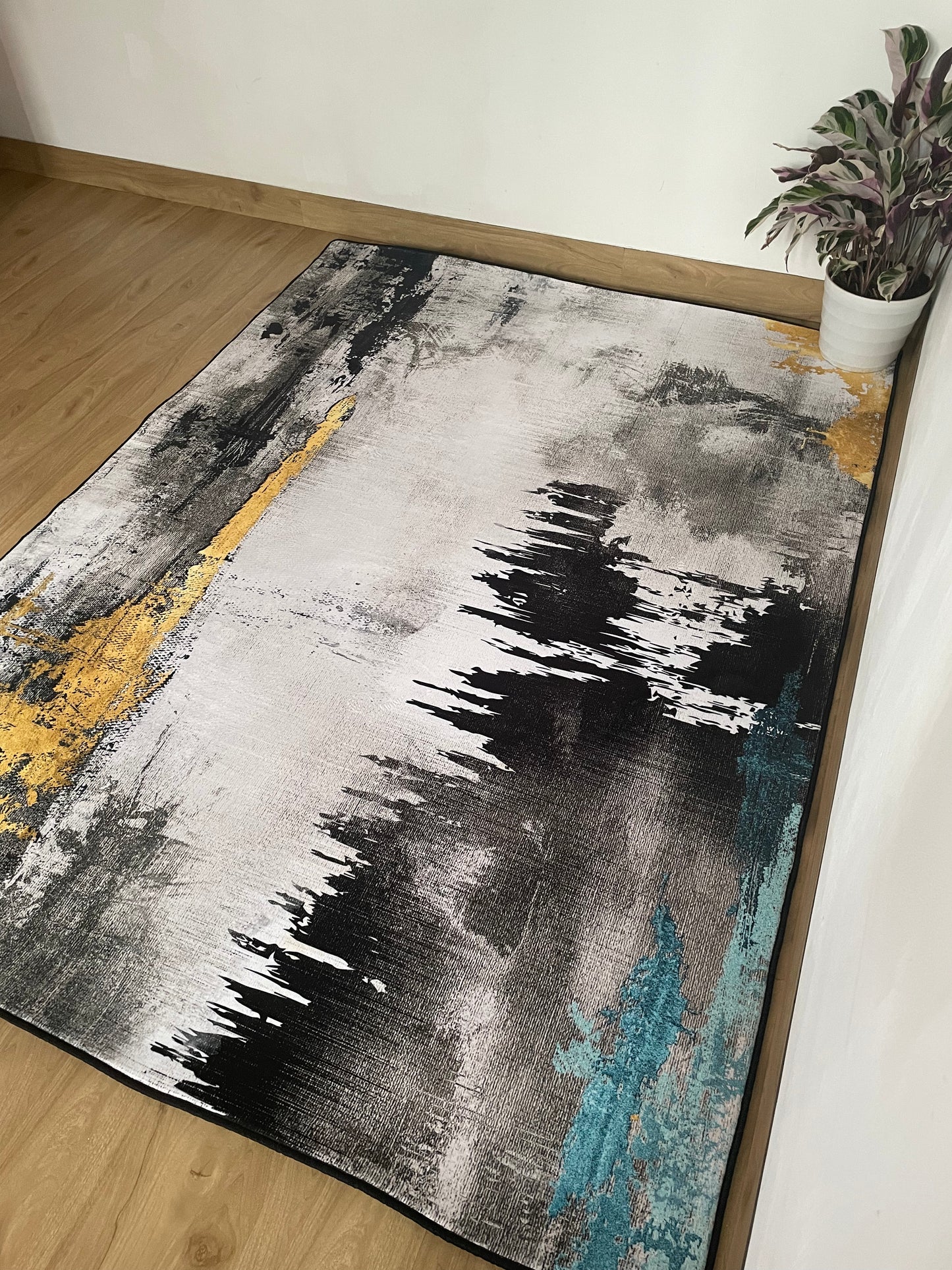 Kameleon Abstract Art 1 Rug