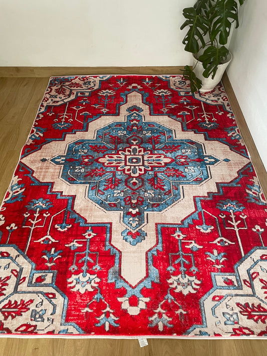 Kameleon Turkish 41 Rug – washable, anti-slip felt rubber, eco-friendly custom design