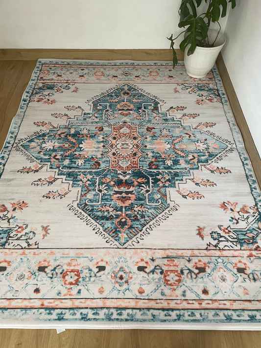 Kameleon Turkish 36 Rug – washable, anti-slip felt rubber, eco-friendly custom design