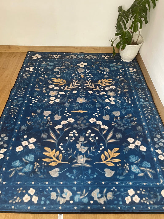 Kameleon Turkish 37 Rug – washable, anti-slip felt rubber, eco-friendly custom design