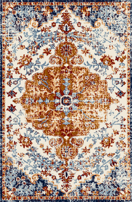 Kameleon Boho 14 Rug – washable, anti-slip felt rubber, eco-friendly custom design