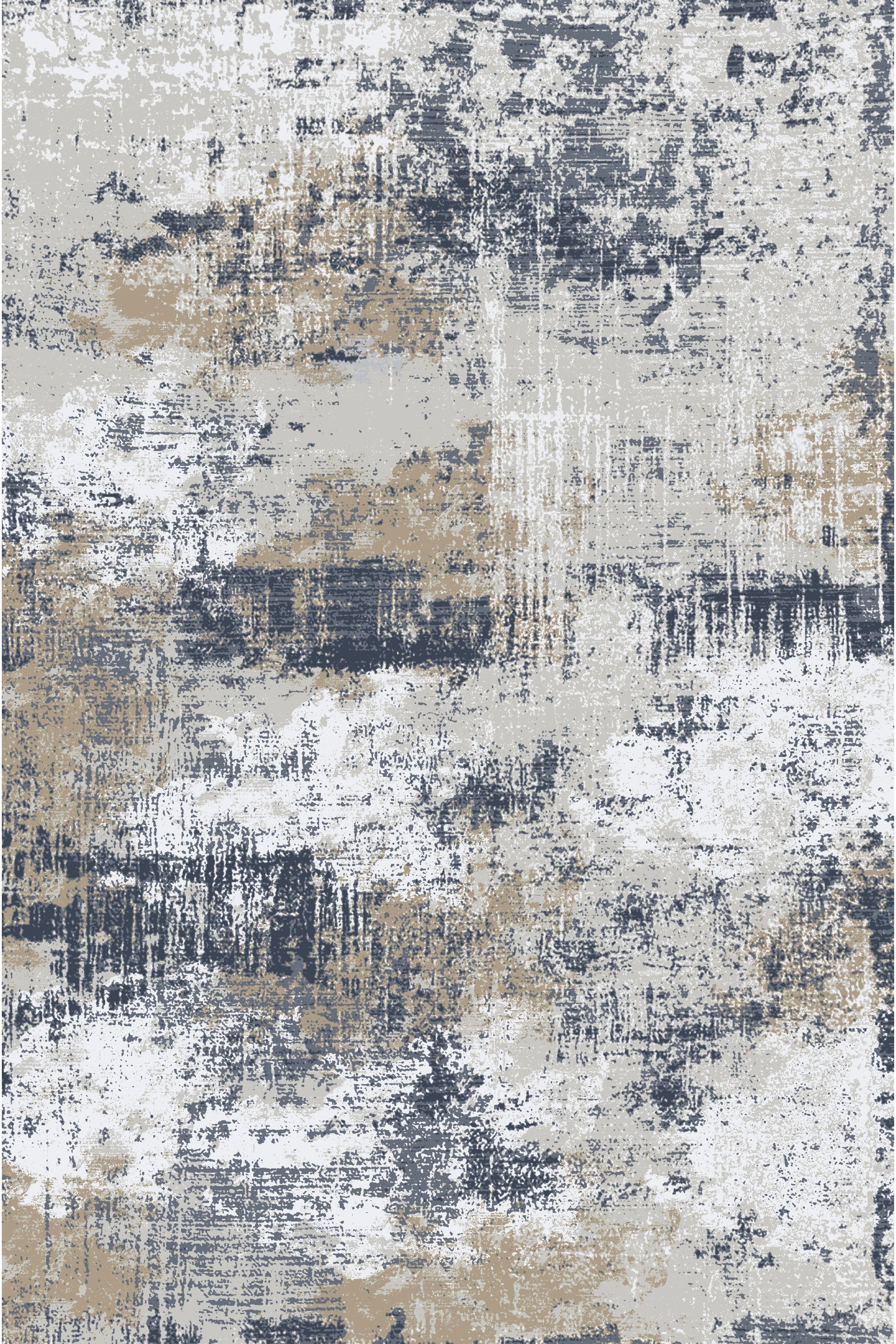 Kameleon Boho 21 Rug – washable, anti-slip felt rubber, eco-friendly custom design