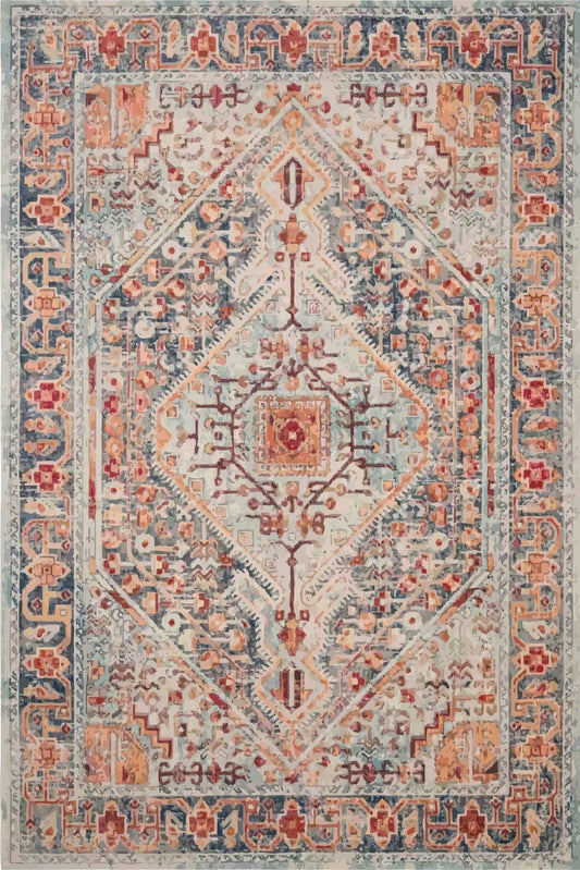 Kameleon Boho 23 Rug – washable, anti-slip felt rubber, eco-friendly custom design