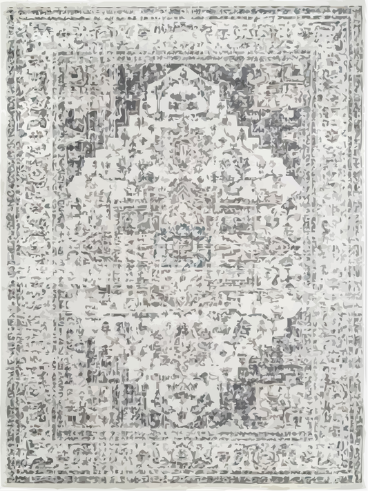 Kameleon Boho 24 Rug – washable, anti-slip felt rubber, eco-friendly custom design