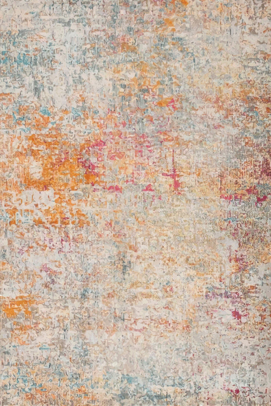 Kameleon Boho 33 Rug – washable, anti-slip felt rubber, eco-friendly custom design