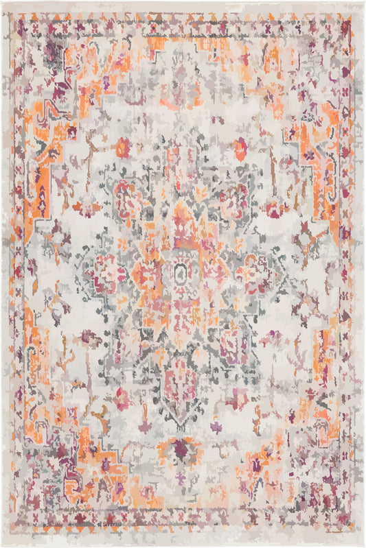 Kameleon Boho 41 Rug – washable, anti-slip felt rubber, eco-friendly custom design