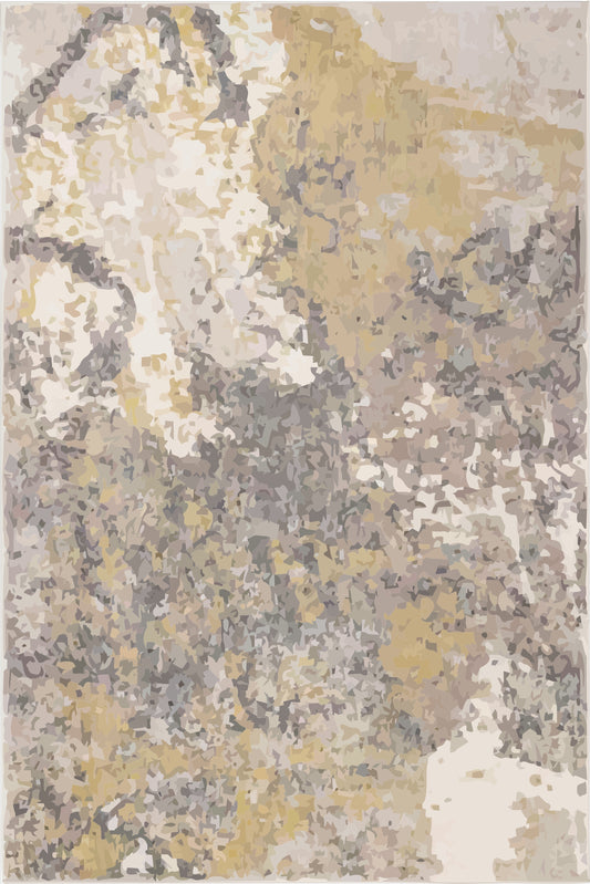 Kameleon Boho 47 Rug – washable, anti-slip felt rubber, eco-friendly custom design