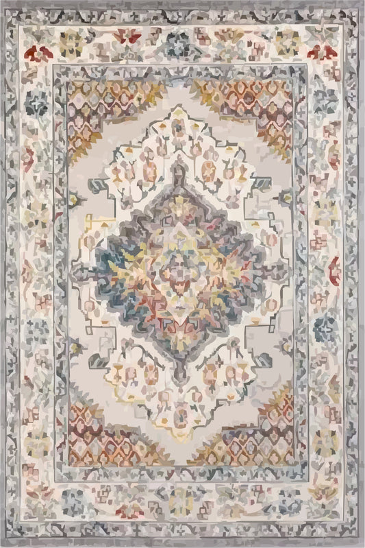Kameleon Turkish 1 Rug – washable, anti-slip felt rubber, eco-friendly custom design