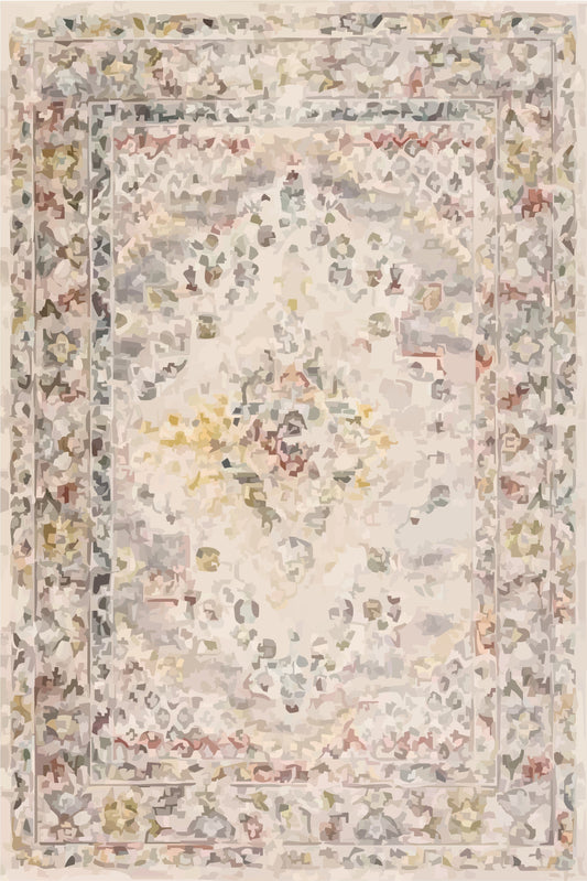 Kameleon Turkish 2 Rug – washable, anti-slip felt rubber, eco-friendly custom design