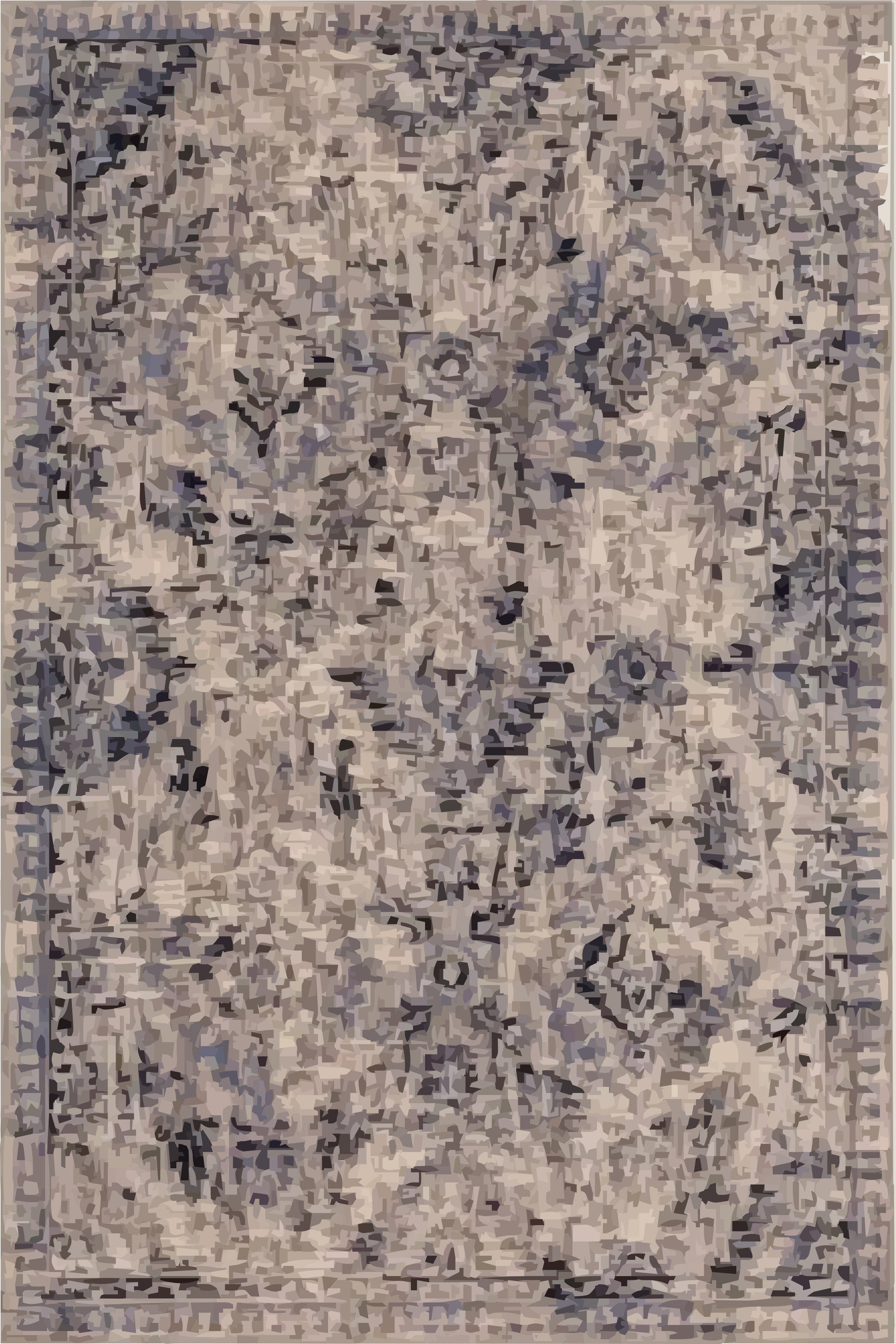 Kameleon Turkish 10 Rug – washable, anti-slip felt rubber, eco-friendly custom design