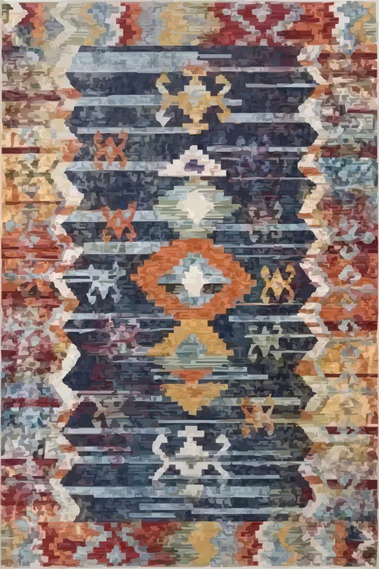 Kameleon Turkish 12 Rug – washable, anti-slip felt rubber, eco-friendly custom design