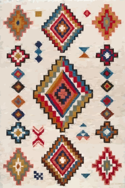 Kameleon Turkish 15 Rug – washable, anti-slip felt rubber, eco-friendly custom design