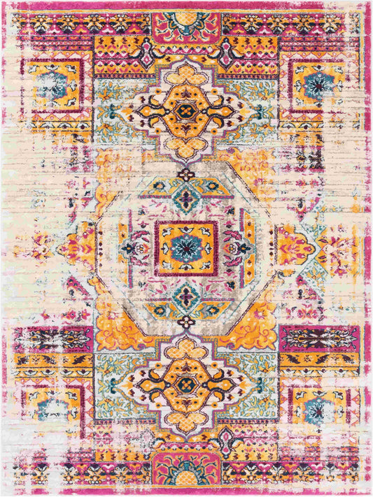 Kameleon Colorfull Rug 4 – Custom Size, Washable, Anti-Slip