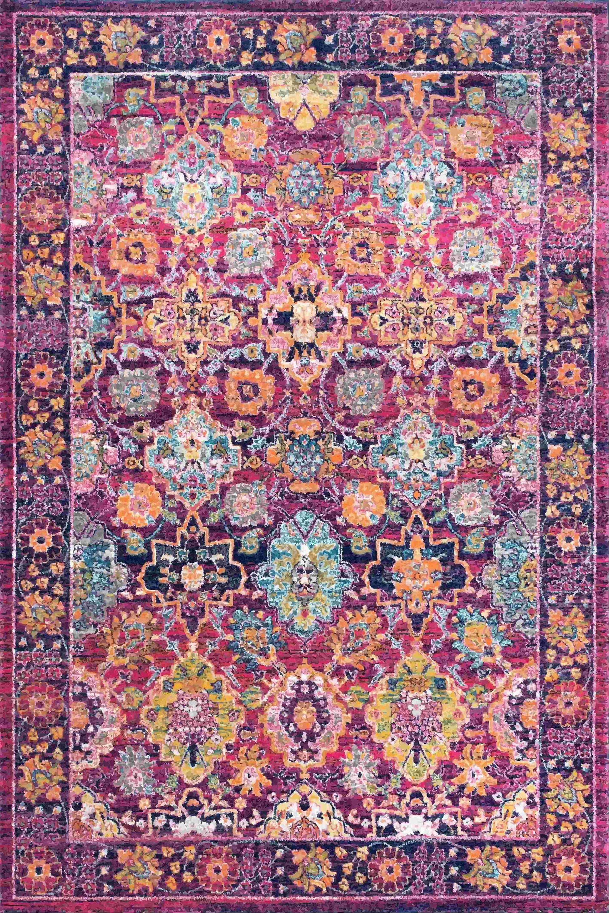 Kameleon Colorfull Rug 7 – Custom Size, Washable, Anti-Slip