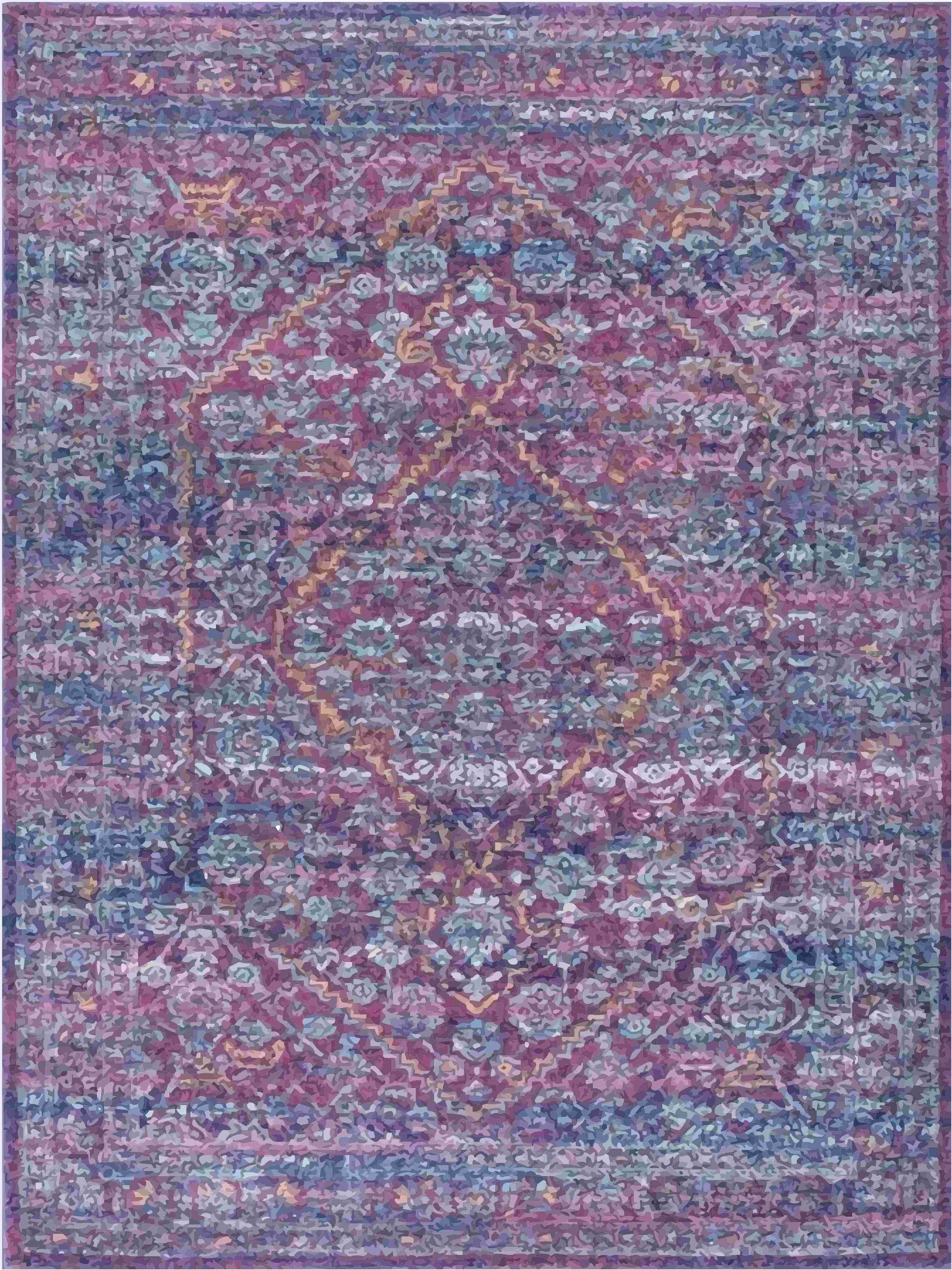 Kameleon Colorfull Rug 8 – Custom Size, Washable, Anti-Slip
