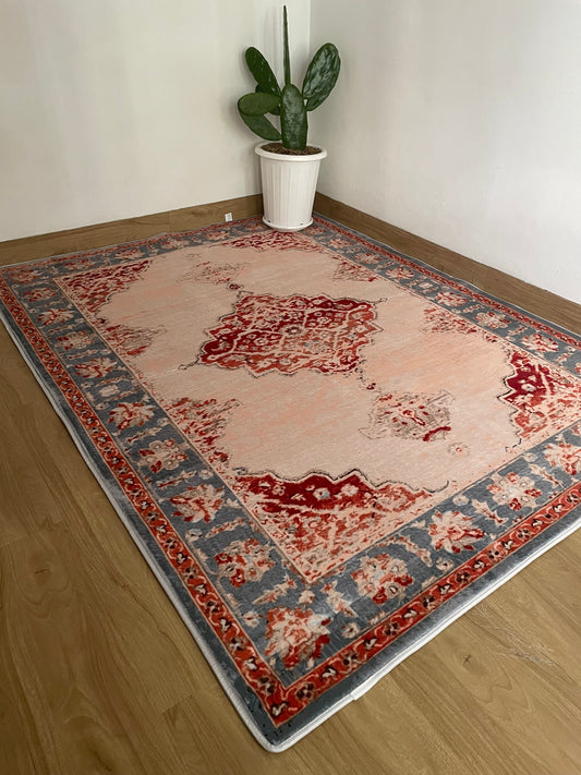 Kameleon Turkish 44 Rug – washable, anti-slip felt rubber, eco-friendly custom design