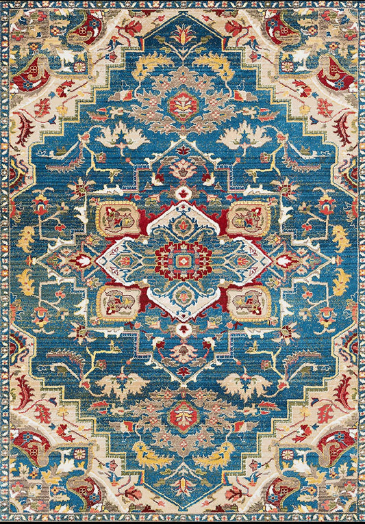 Kameleon Boho 58 Rug – washable, anti-slip felt rubber, eco-friendly custom design