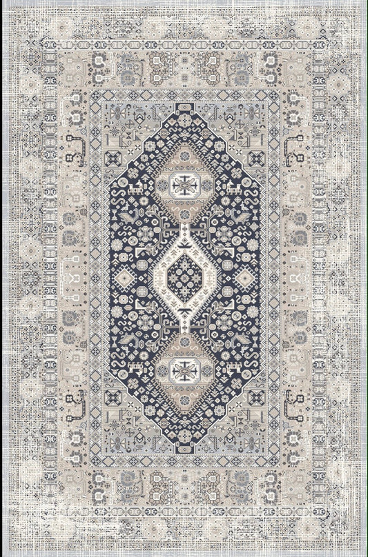 Kameleon Boho 57 Rug – washable, anti-slip felt rubber, eco-friendly custom design
