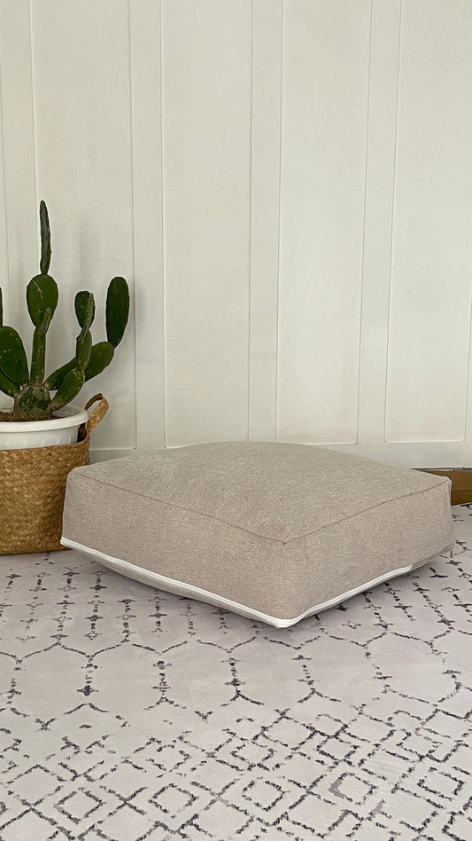 Floor Pouf by Kameleon – Eco-friendly Printed Cover with Memory Foam Felt Filling