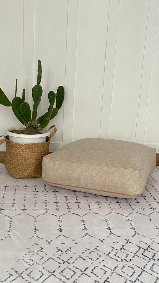 Floor Pouf by Kameleon – Eco-friendly Printed Cover with Memory Foam Felt Filling