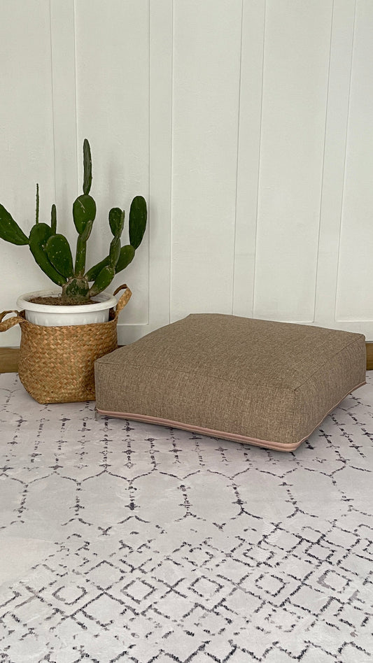 Floor Pouf by Kameleon – Eco-friendly Printed Cover with Memory Foam Felt Filling