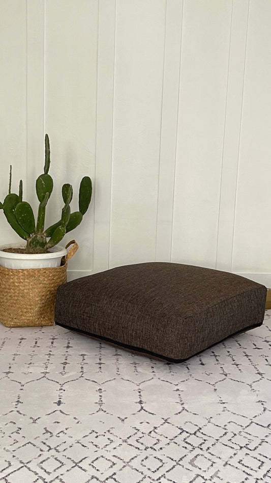 Floor Pouf by Kameleon – Eco-friendly Printed Cover with Memory Foam Felt Filling